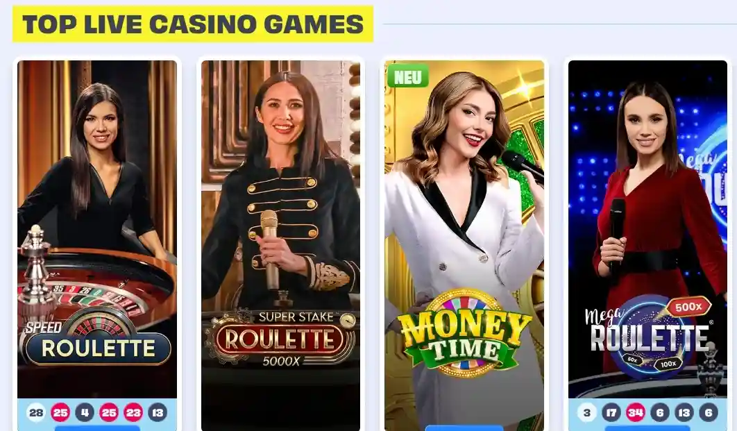 Casino Live OnlySpins - Dealer in Diretta