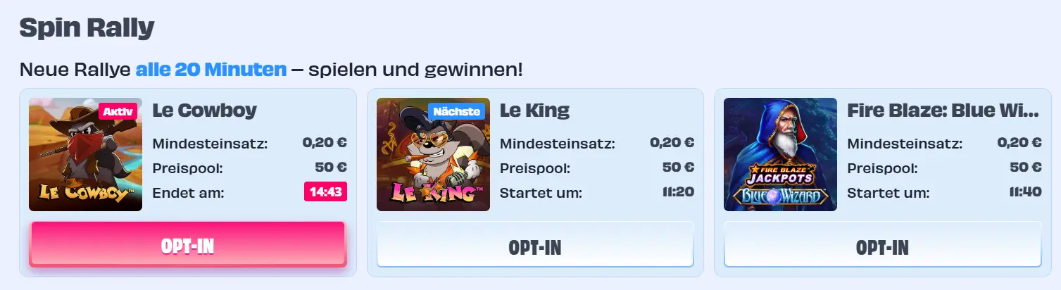 Tornei OnlySpins Casino